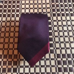 Kenneth Cole New York slim tie - burgundy